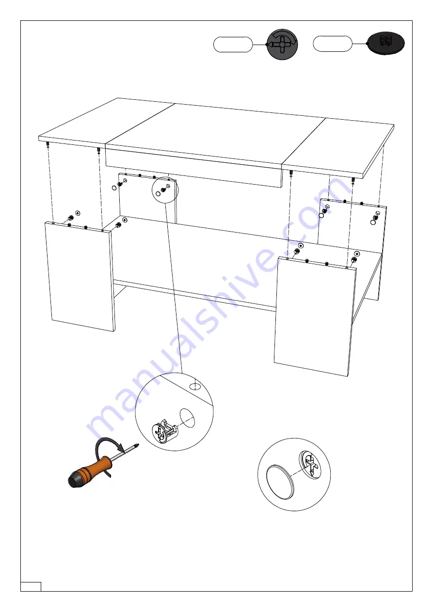 Tecnos CHERRY 22090644 Assembly Instructions Manual Download Page 11