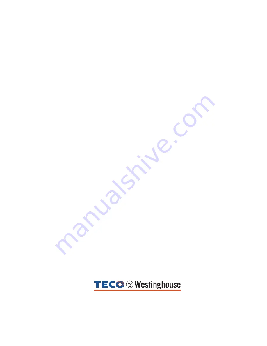 TECO-Westinghouse PA7300 Series Скачать руководство пользователя страница 154