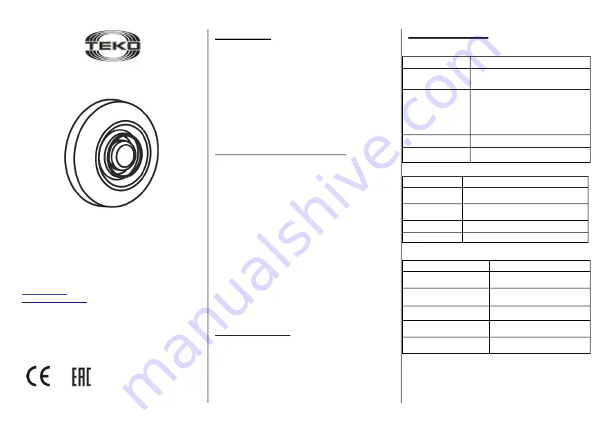 TECO Astra-2331 User Manual Download Page 1