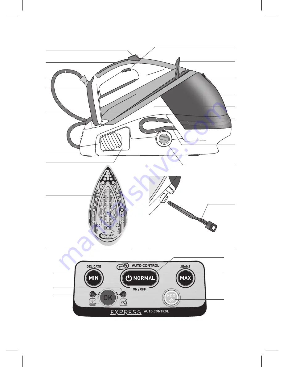 TEFAL EXPRESS AUTO CONTROL Manual Download Page 2