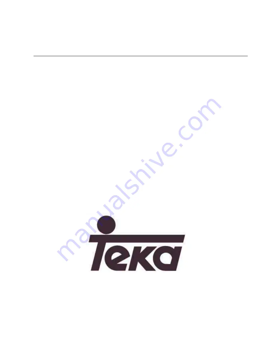 Teka NF-340 Series Owner'S Manual Download Page 64