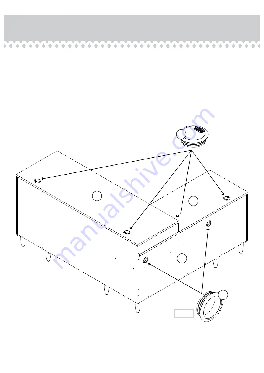 Teknik 5421120 Assembly Instructions For Return On Left Download Page 56