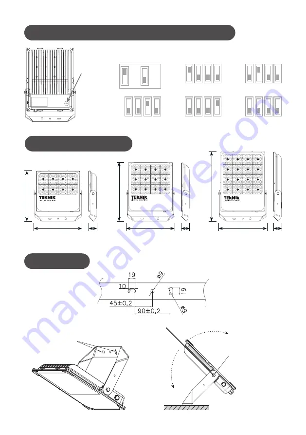 Teknik FS-100DT2 Скачать руководство пользователя страница 3