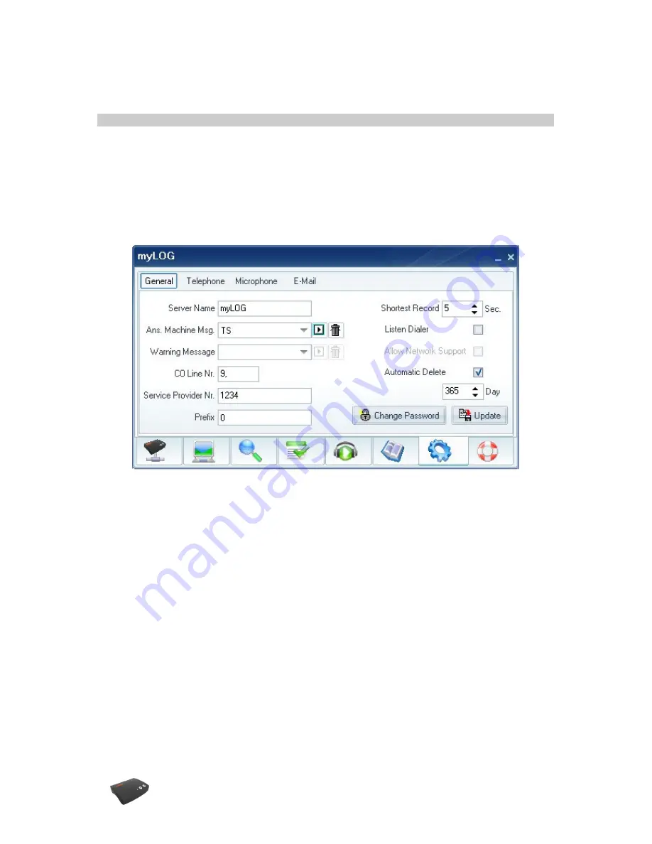 TEKNIKOM MYLOG User Manual Download Page 18