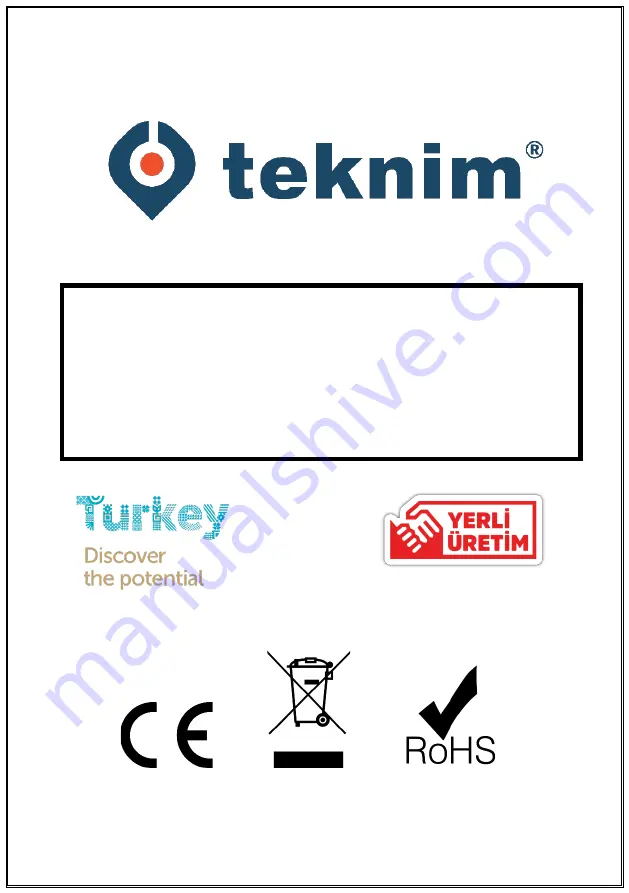 Teknim PARS Series Quick Installation Manual Download Page 16