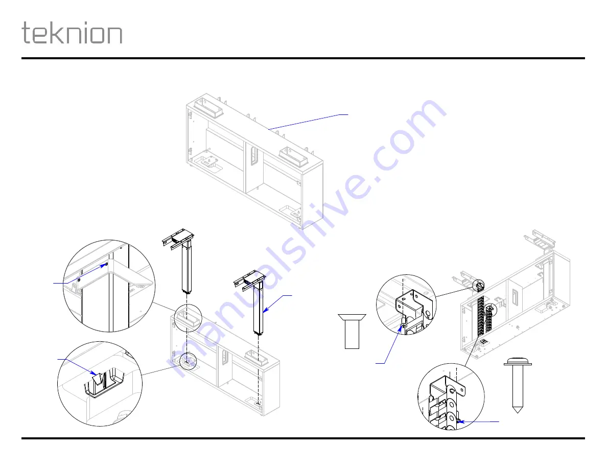 Teknion B AEHP Installation Manual Download Page 4