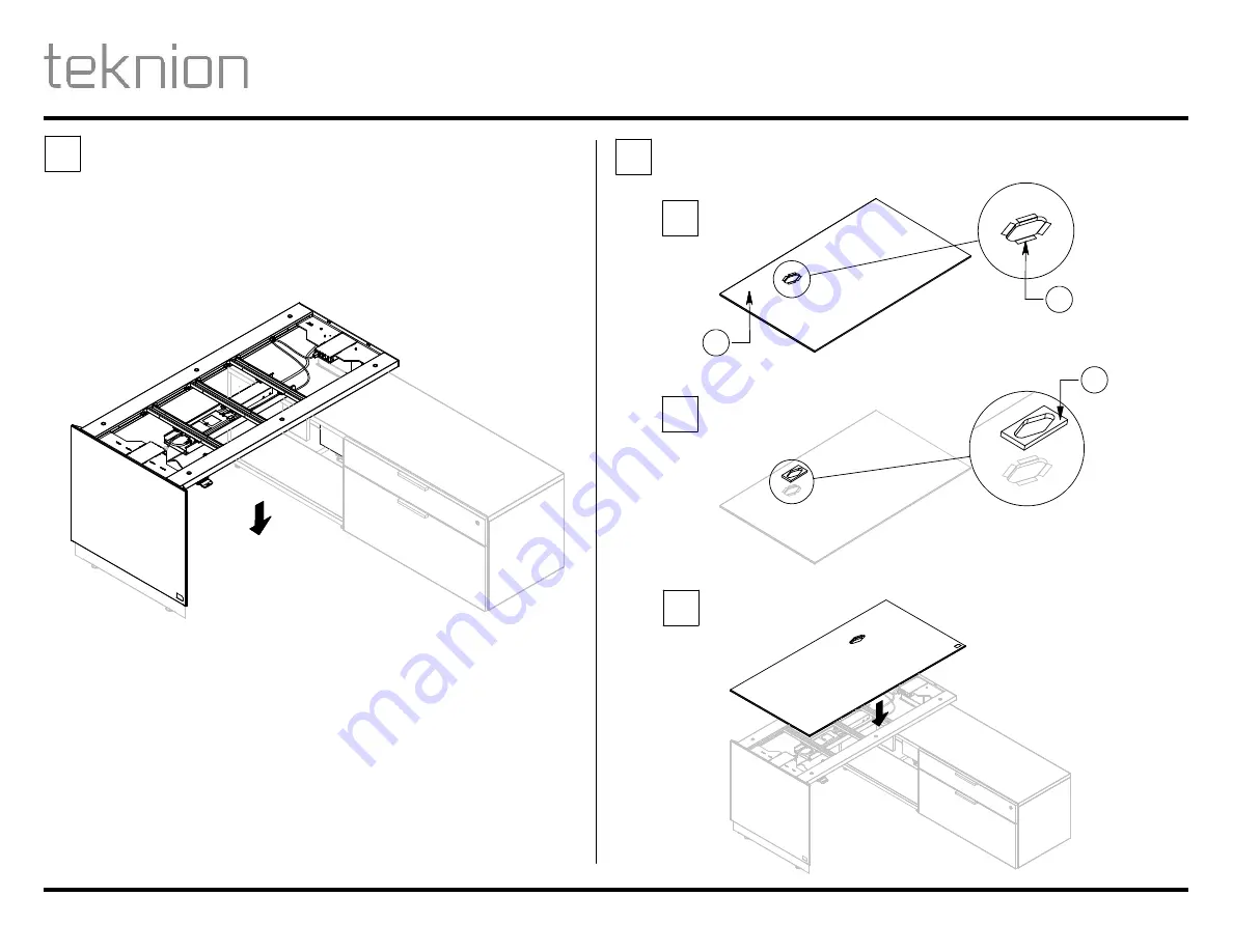 Teknion BHGRBK Installation Manual Download Page 12