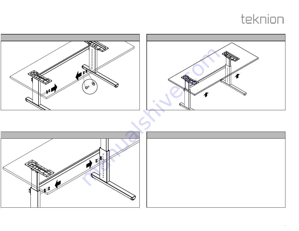 Teknion Complements Series Installation Manuals Download Page 6