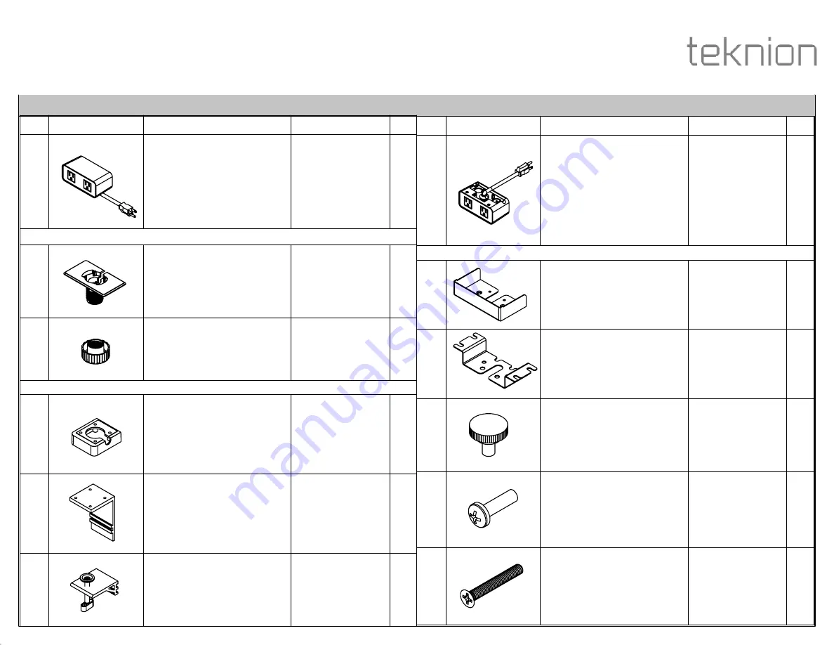 Teknion Complements Series Installation Manuals Download Page 466