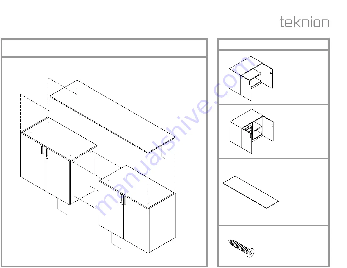 Teknion Custom wood C+D CWTF Скачать руководство пользователя страница 53