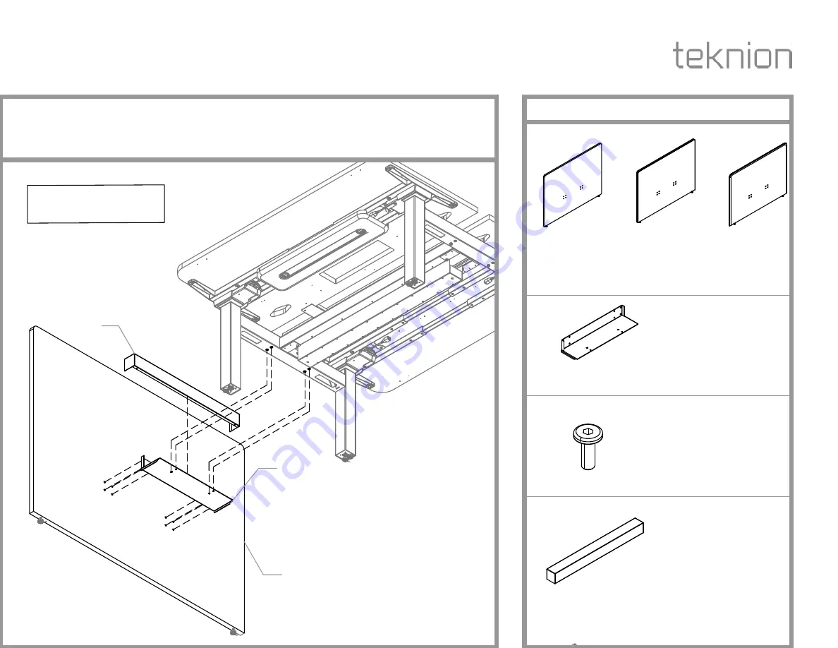 Teknion EHWBFYS Installation Manual Download Page 41