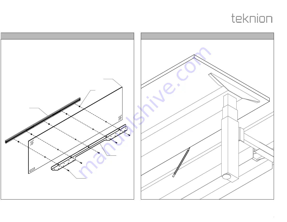 Teknion HABCDG Series Installation Manuals Download Page 2