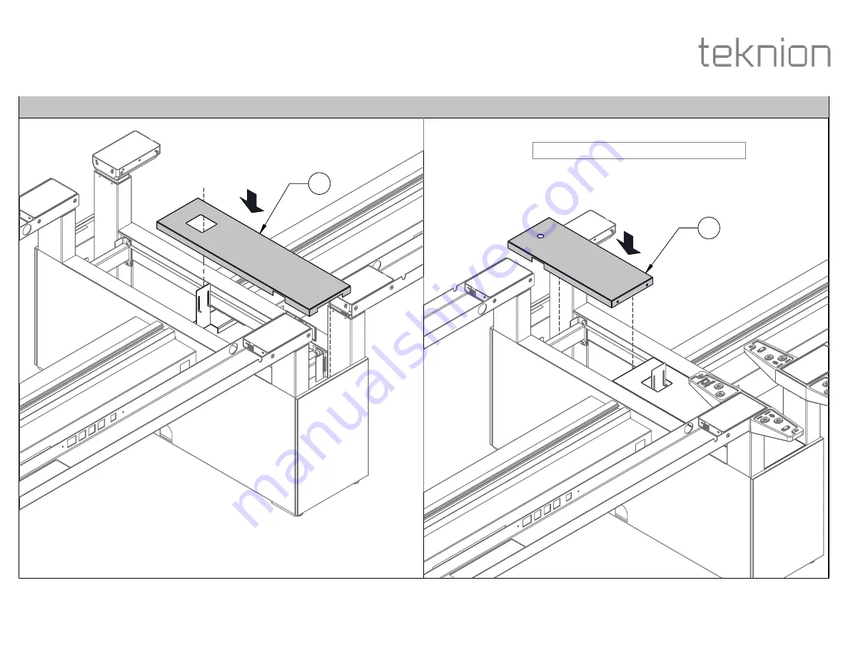 Teknion Height-adjustable bench Скачать руководство пользователя страница 17