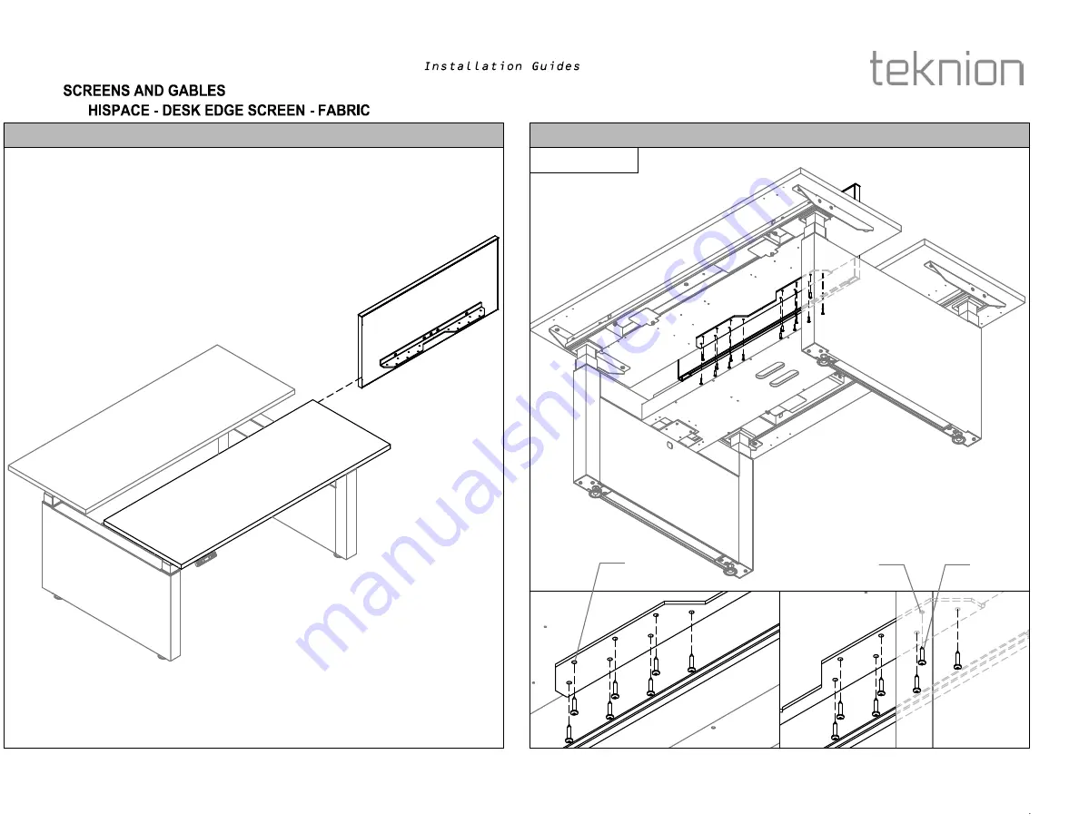 Teknion hiSpace Series Manuals Download Page 166