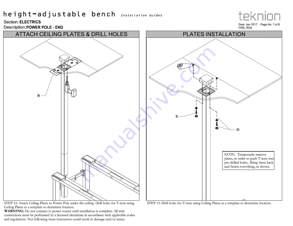 Teknion hiSpace Series Manuals Download Page 354