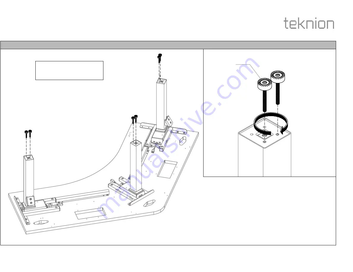 Teknion HWBFYT Скачать руководство пользователя страница 8