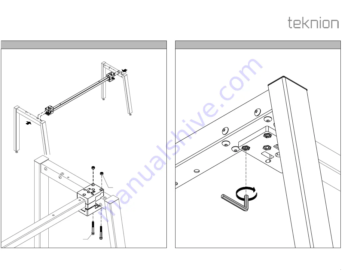 Teknion interpret WWSBK Installation Manuals Download Page 3