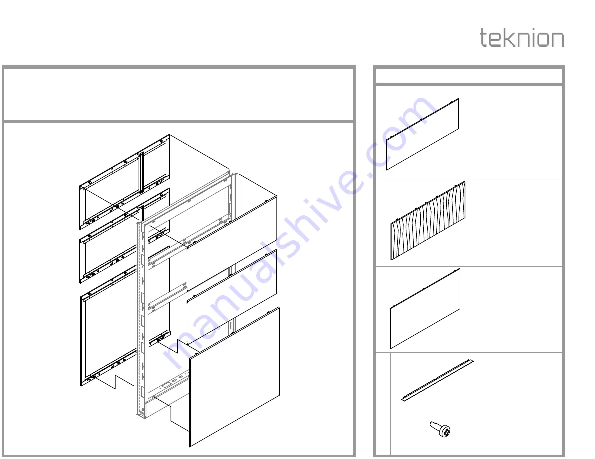 Teknion Leverage Installation Manuals Download Page 182