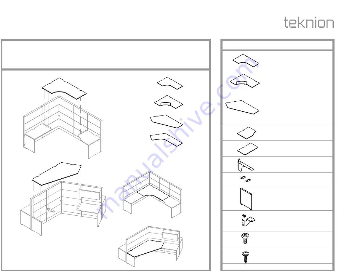 Teknion Leverage Installation Manuals Download Page 203