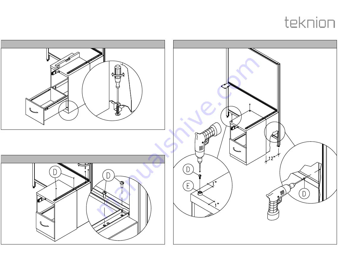 Teknion Leverage Installation Manuals Download Page 264