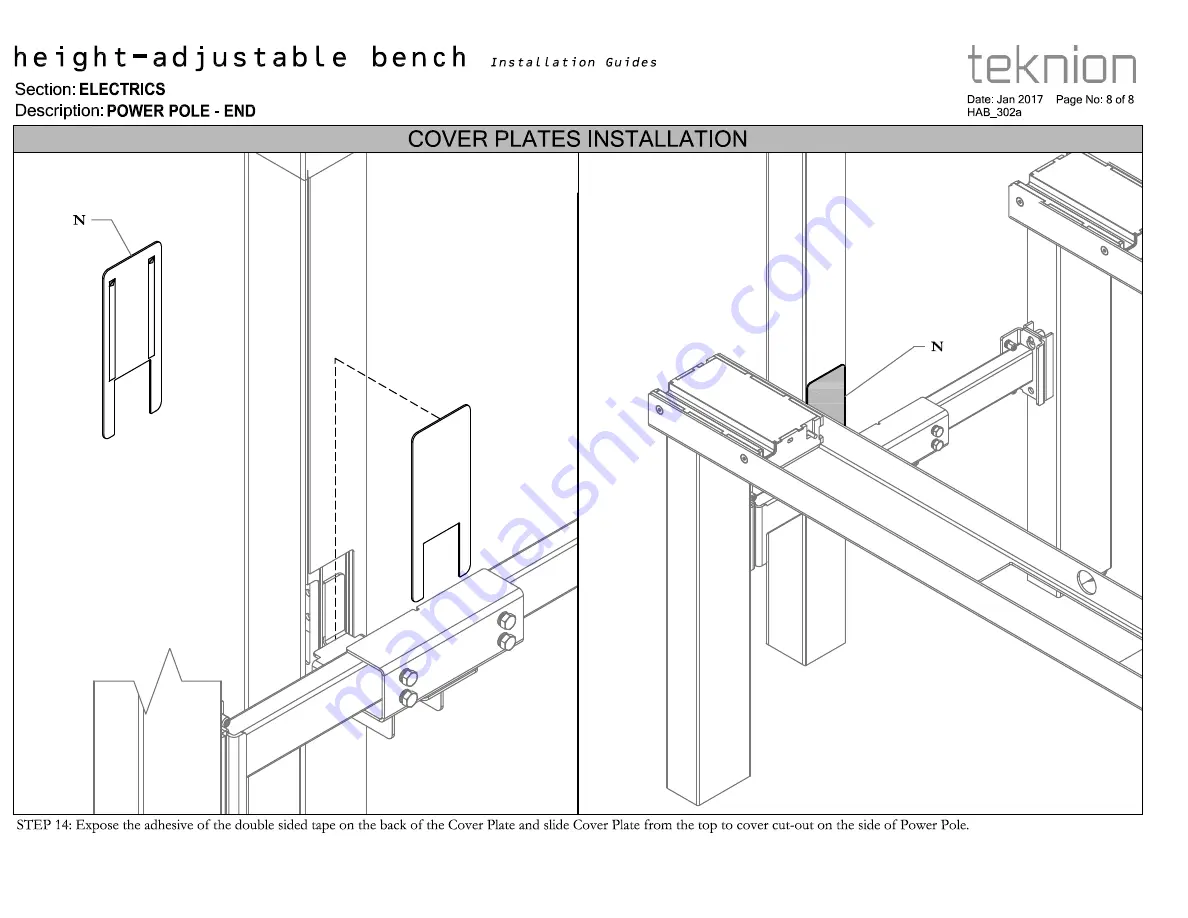 Teknion Livello Assembly Instructions Manual Download Page 121