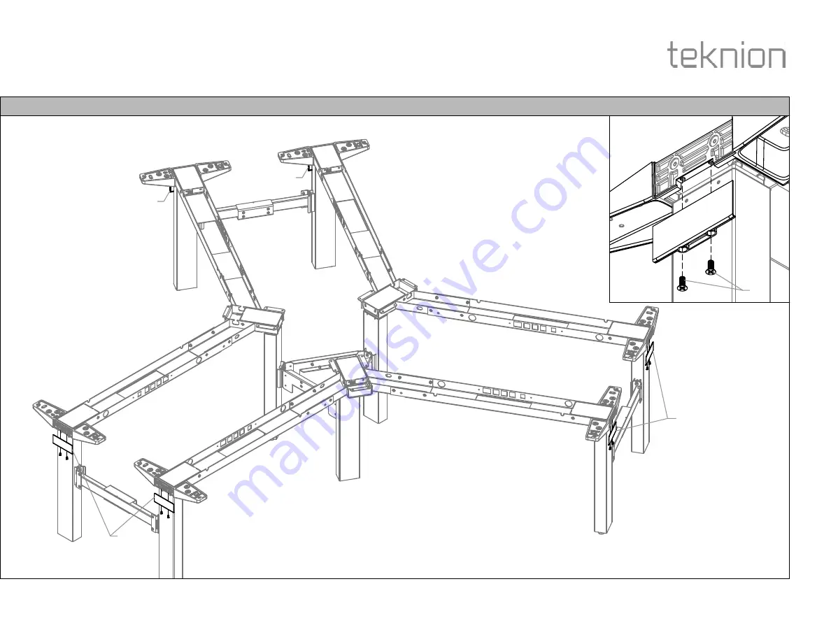 Teknion Navigate 120 HA Frame HNBFNT Скачать руководство пользователя страница 11