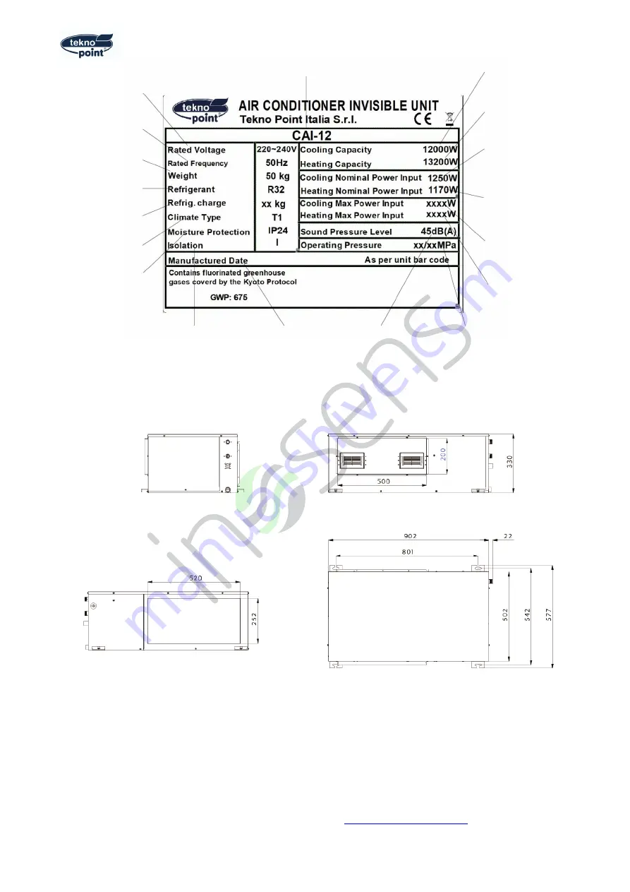 Tekno Point CAIO CAI-12 C Скачать руководство пользователя страница 114