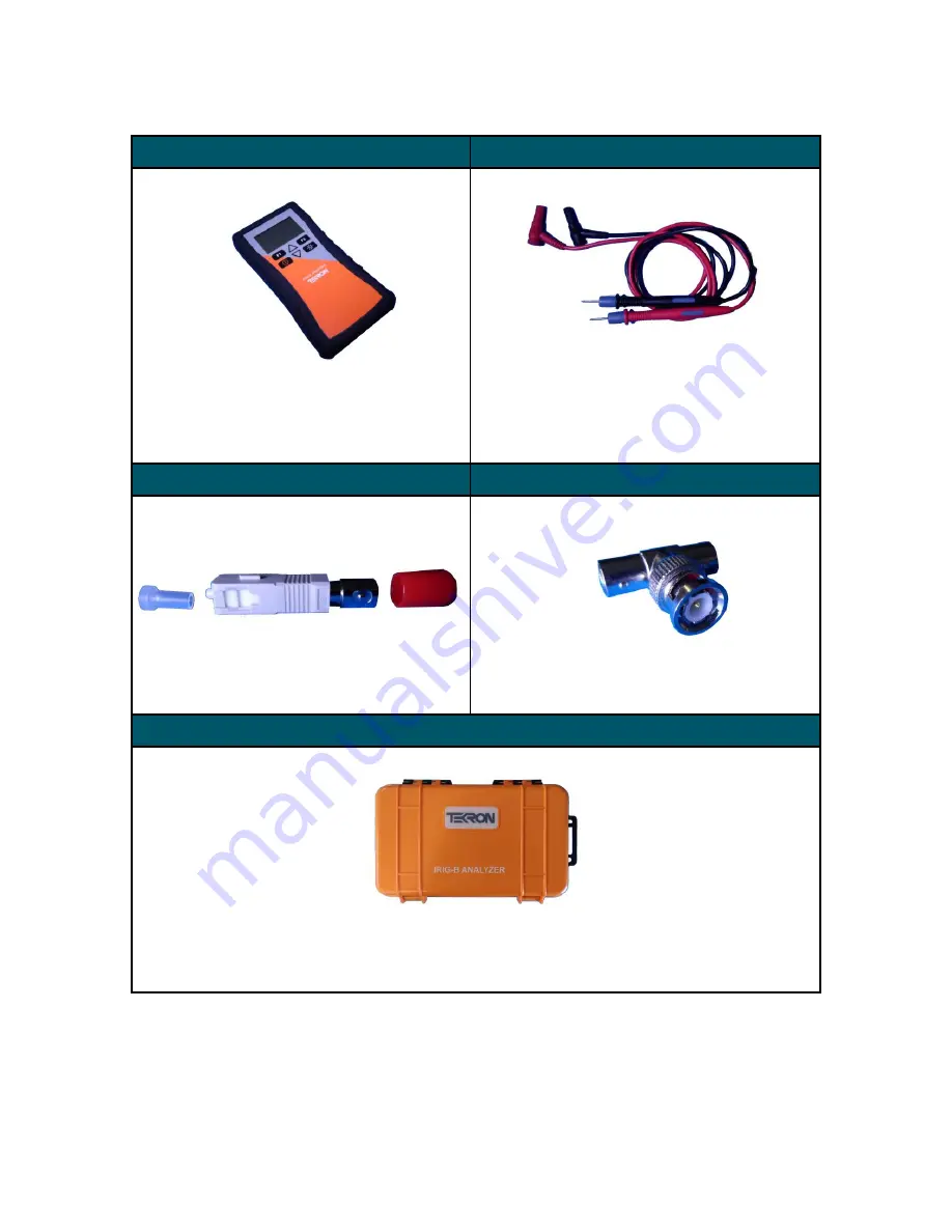 Tekron IRIG-B User Manual Download Page 4