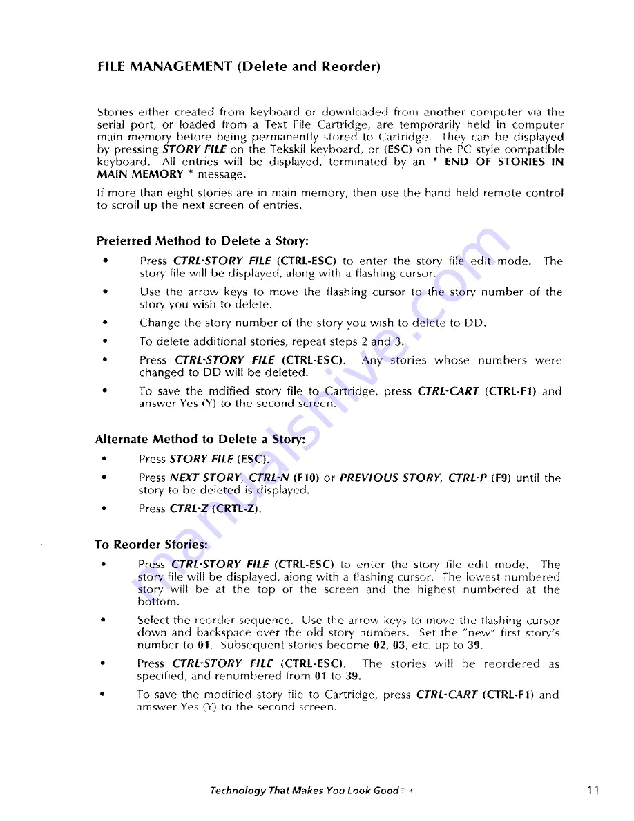 Tekskil 909C User Manual Download Page 13