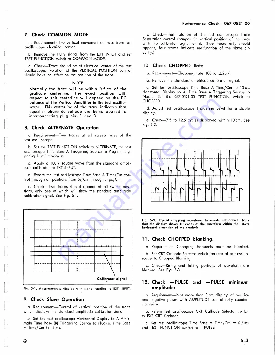 Tektronix 067-0521-00 Instruction Manual Download Page 27