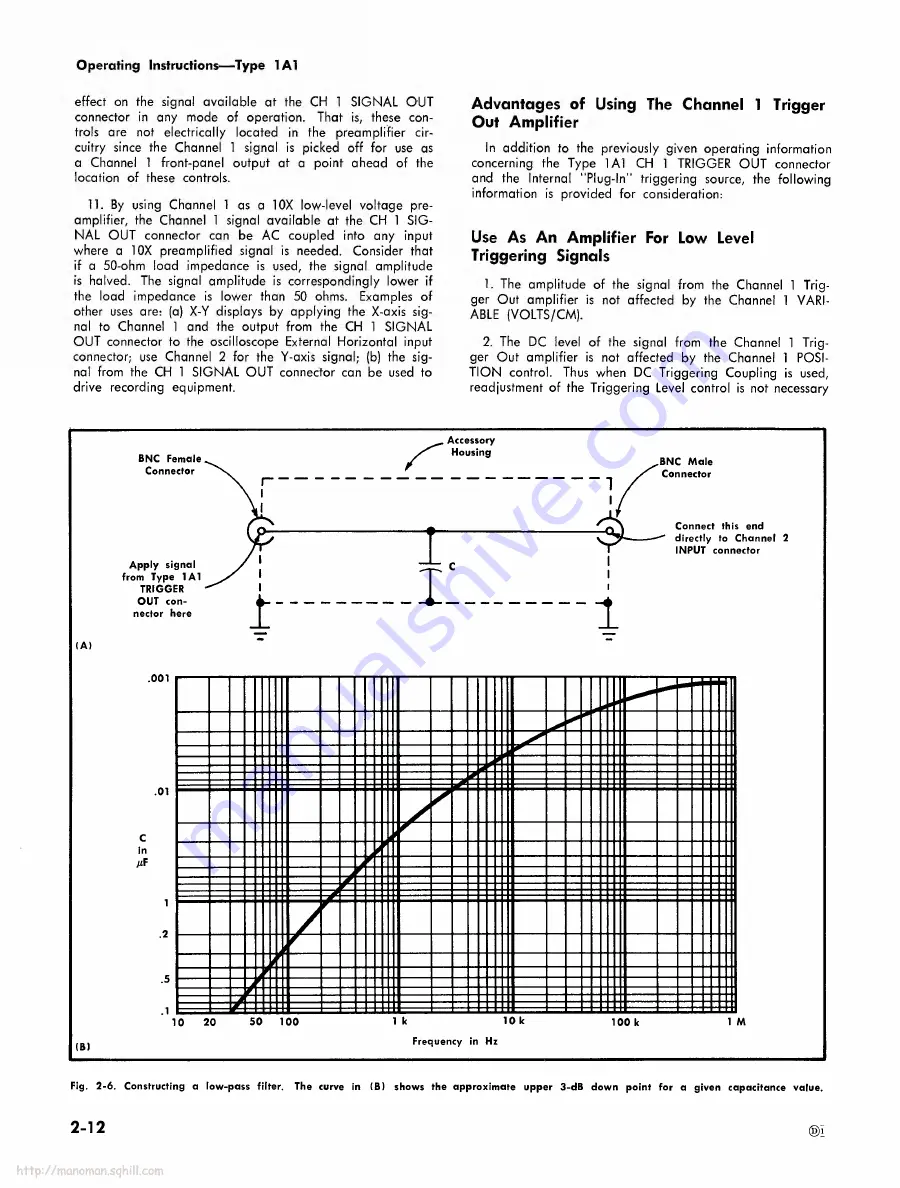 Tektronix 1A1 Скачать руководство пользователя страница 19