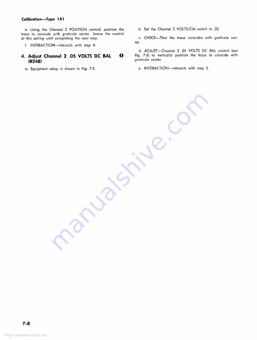 Tektronix 1A1 Instruction Manual Download Page 71