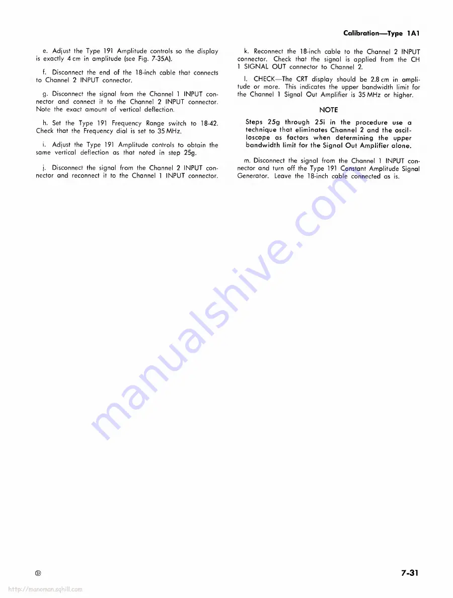 Tektronix 1A1 Instruction Manual Download Page 94