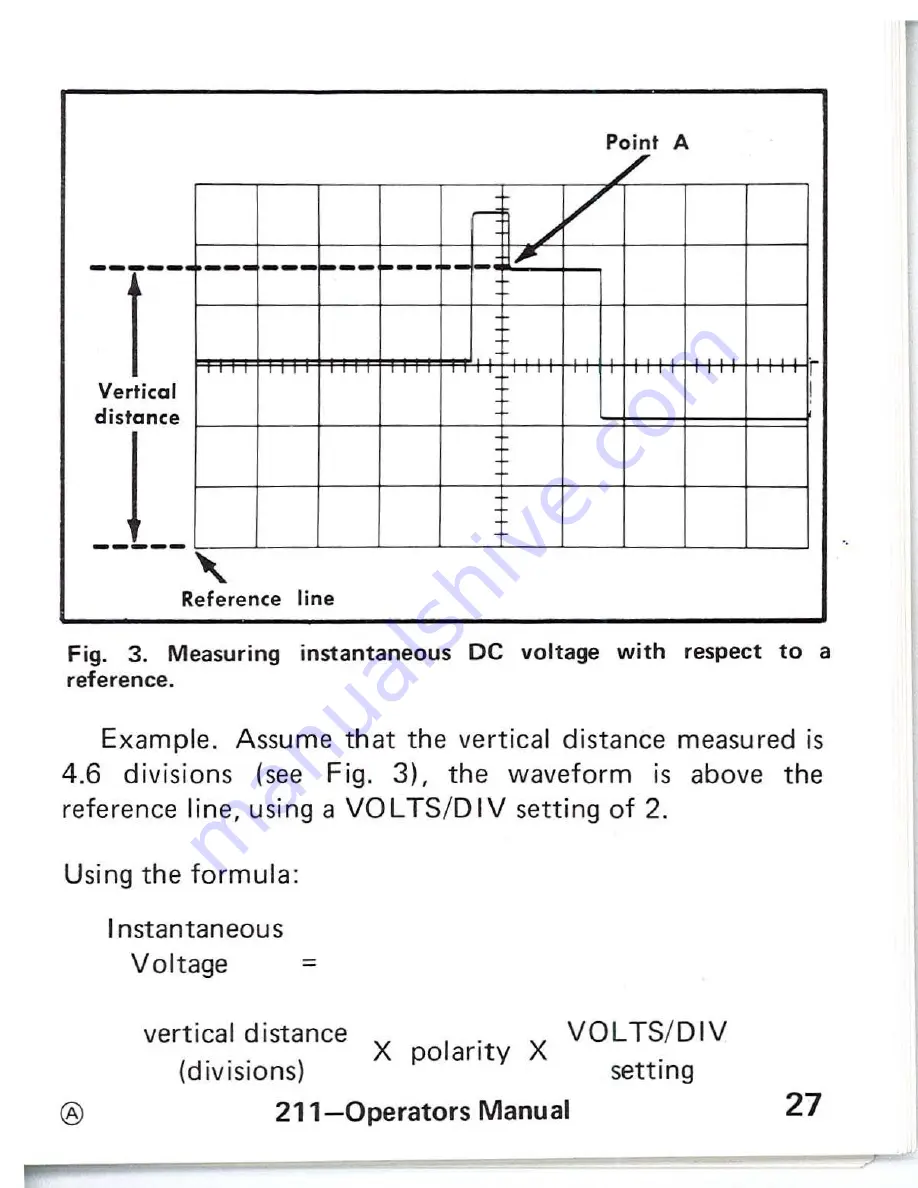 Tektronix 211 Operator'S Manual Download Page 31