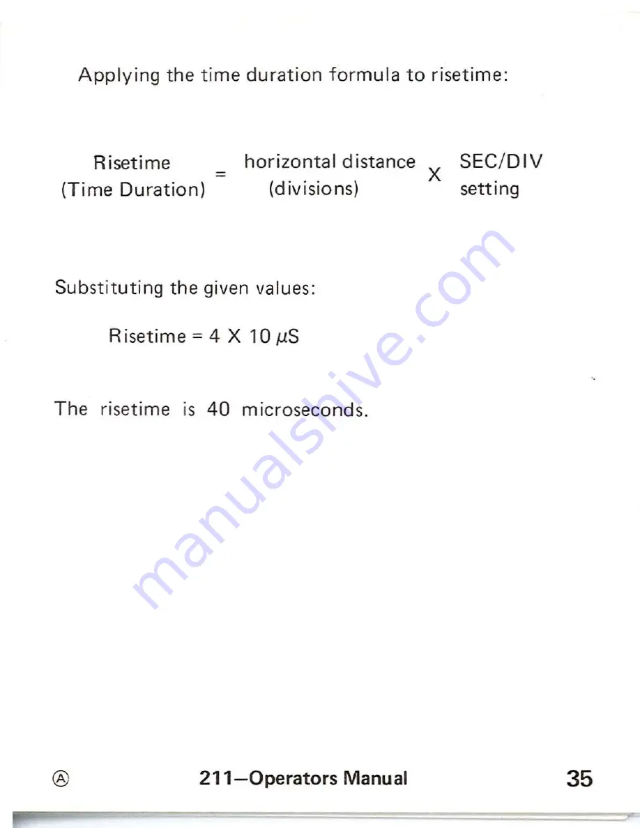 Tektronix 211 Скачать руководство пользователя страница 39