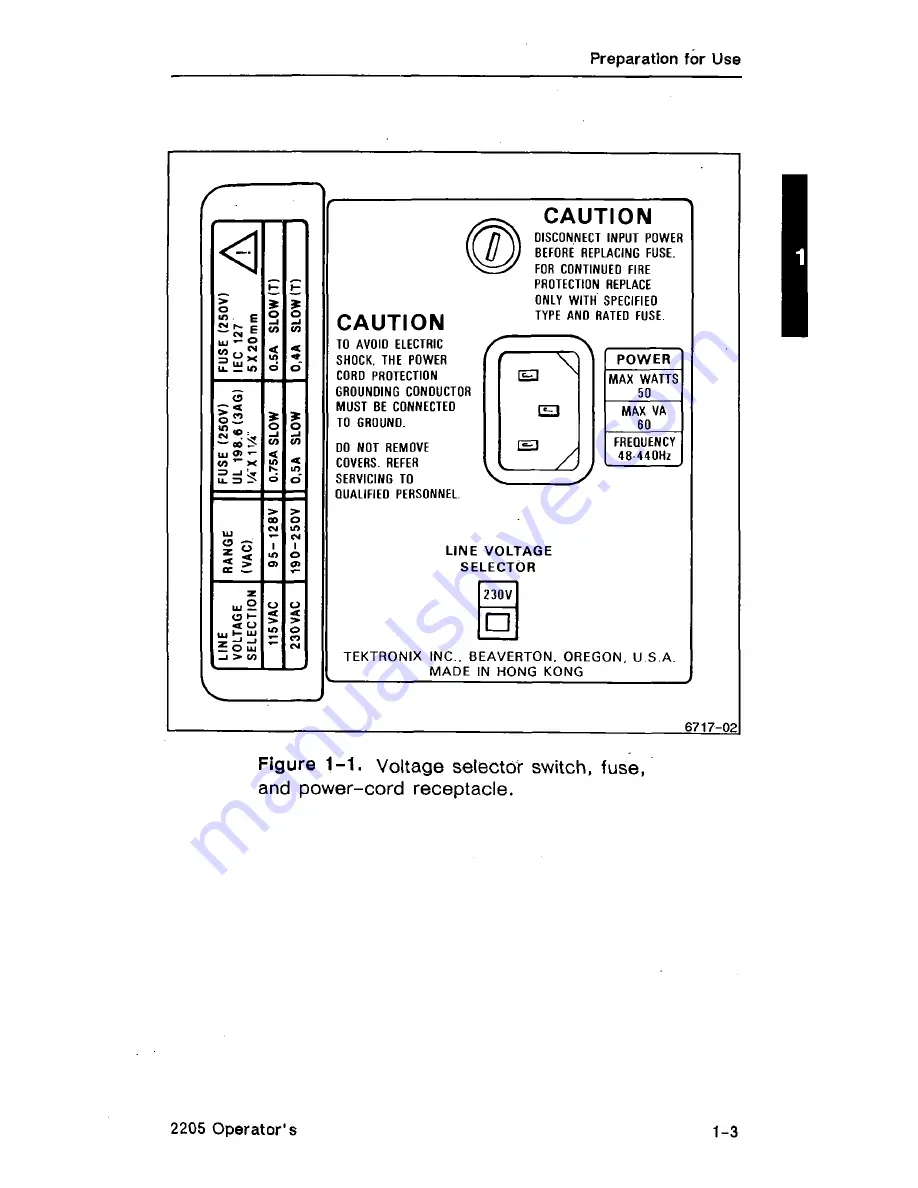 Tektronix 2205 Скачать руководство пользователя страница 18