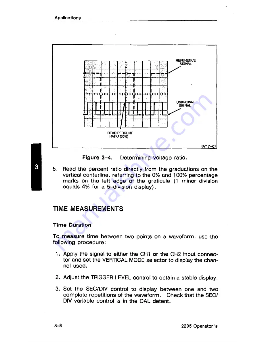 Tektronix 2205 Operator'S Manual Download Page 48