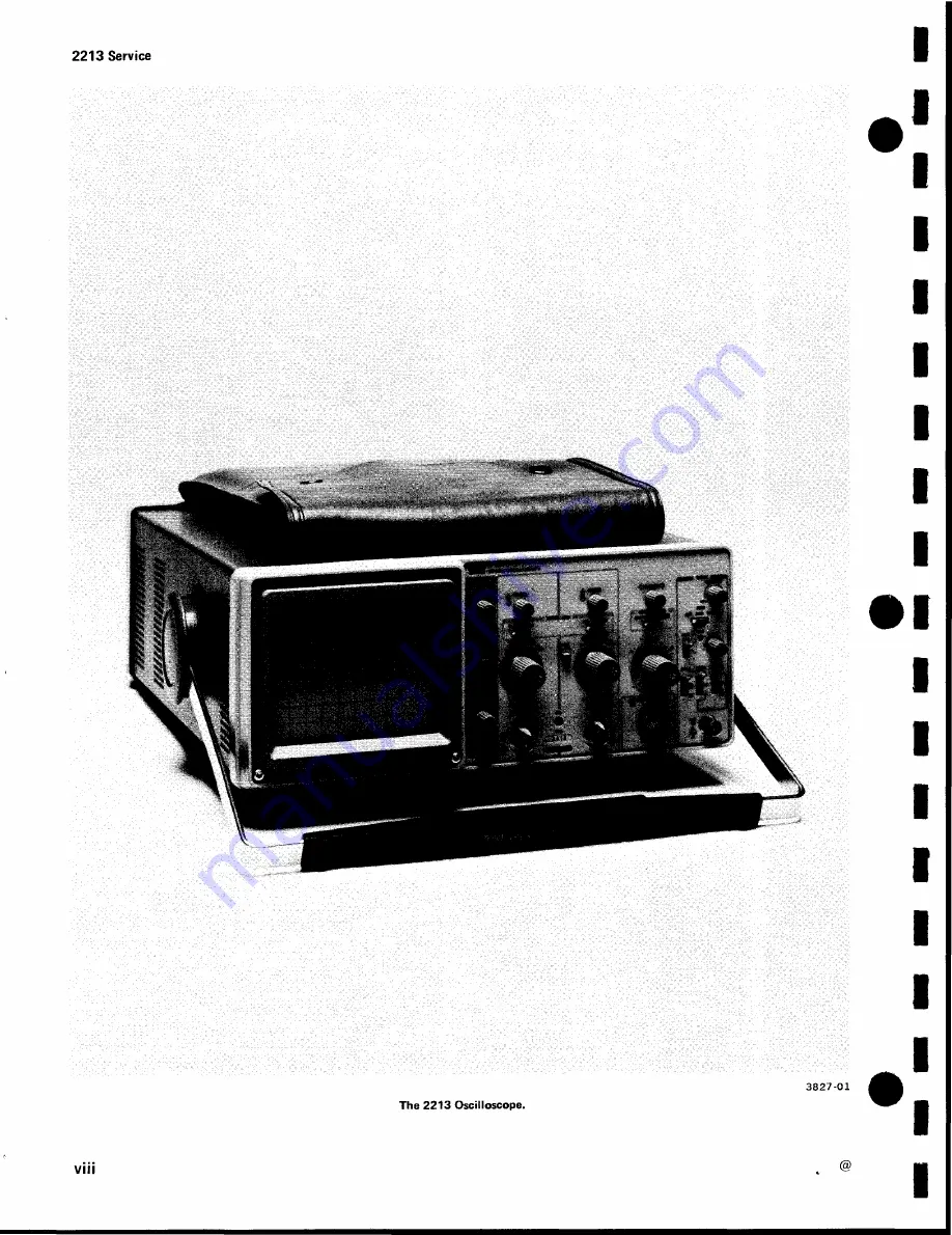 Tektronix 2213 Скачать руководство пользователя страница 9