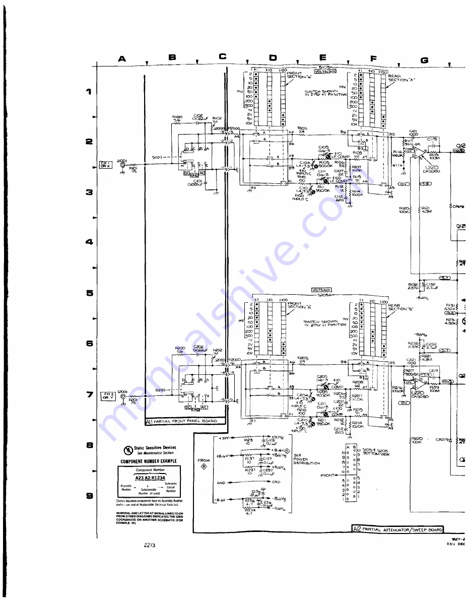 Tektronix 2213 Скачать руководство пользователя страница 153