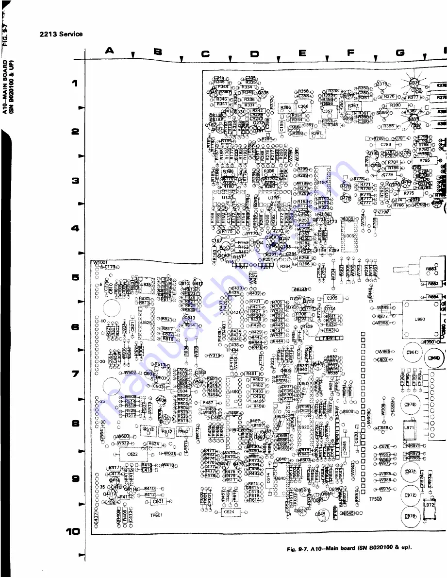 Tektronix 2213 Скачать руководство пользователя страница 155