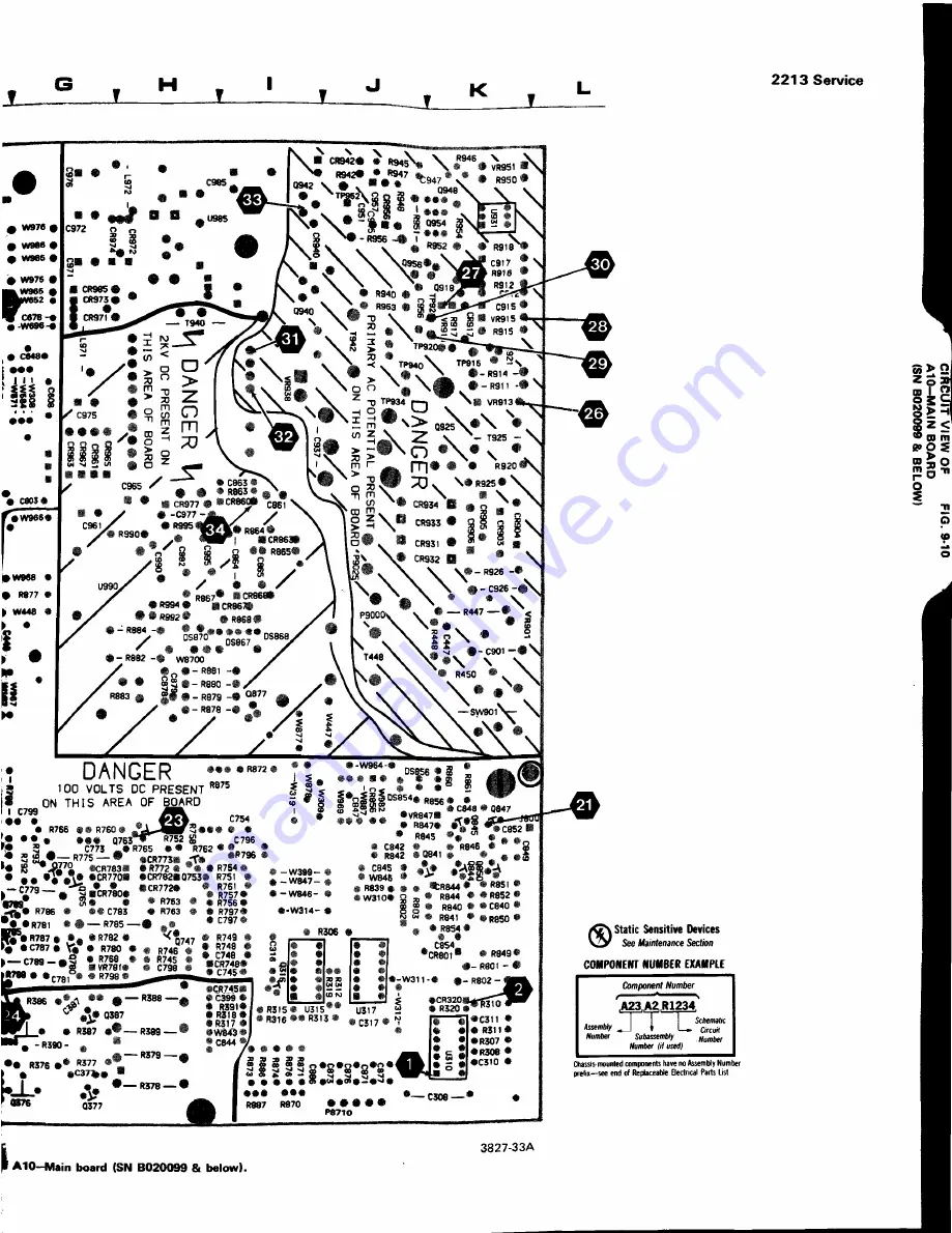 Tektronix 2213 Скачать руководство пользователя страница 166