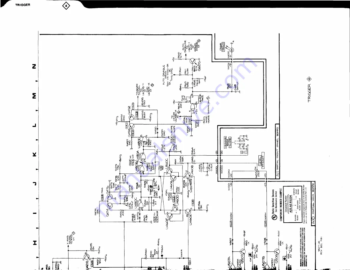 Tektronix 2213 Скачать руководство пользователя страница 177