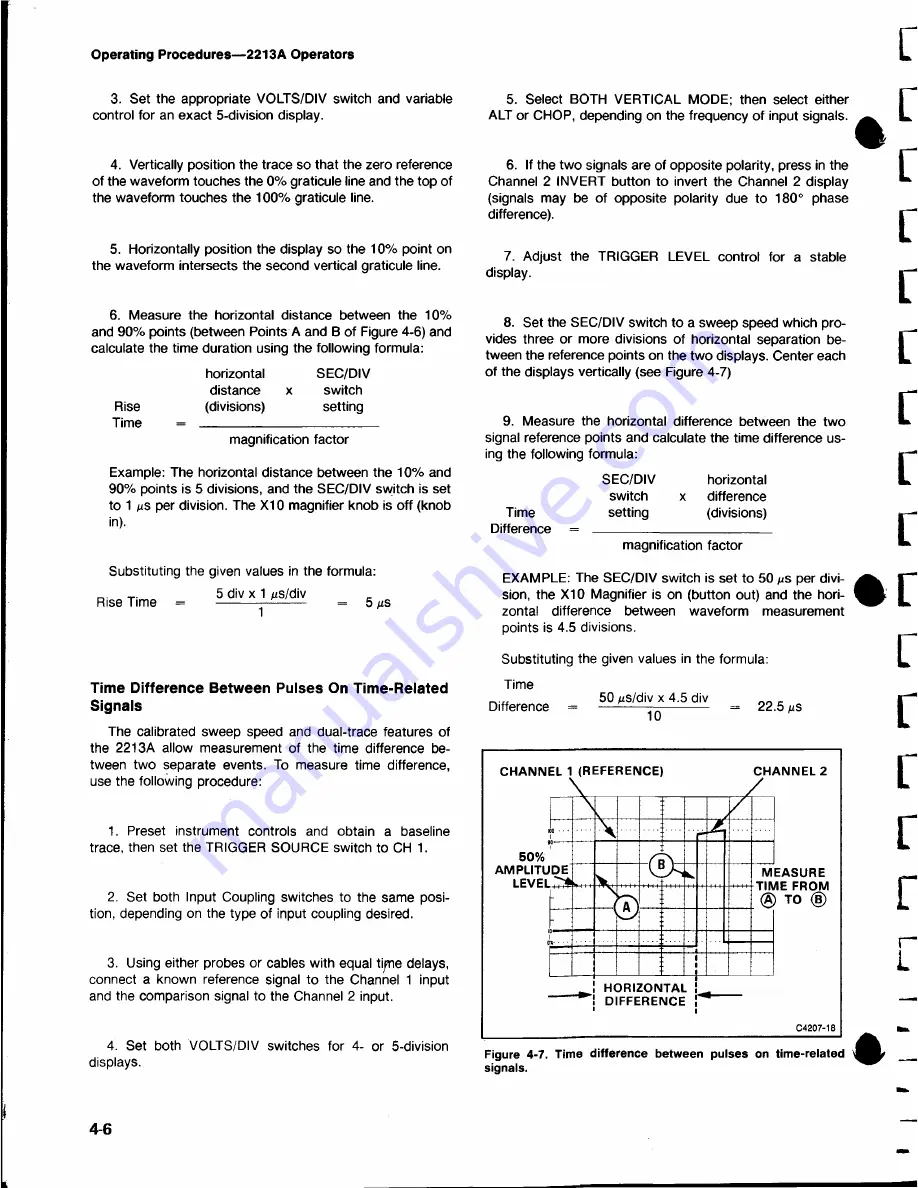 Tektronix 2213A Instruction Manual Download Page 31