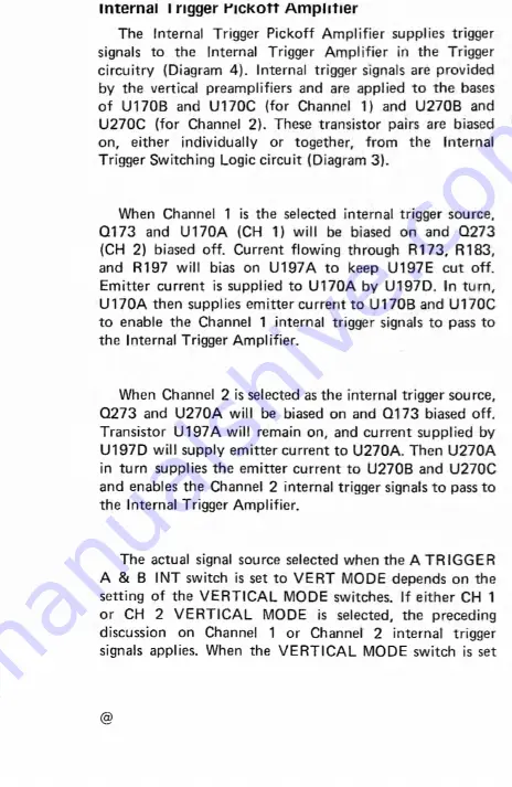 Tektronix 2215 Instruction Manual Download Page 61