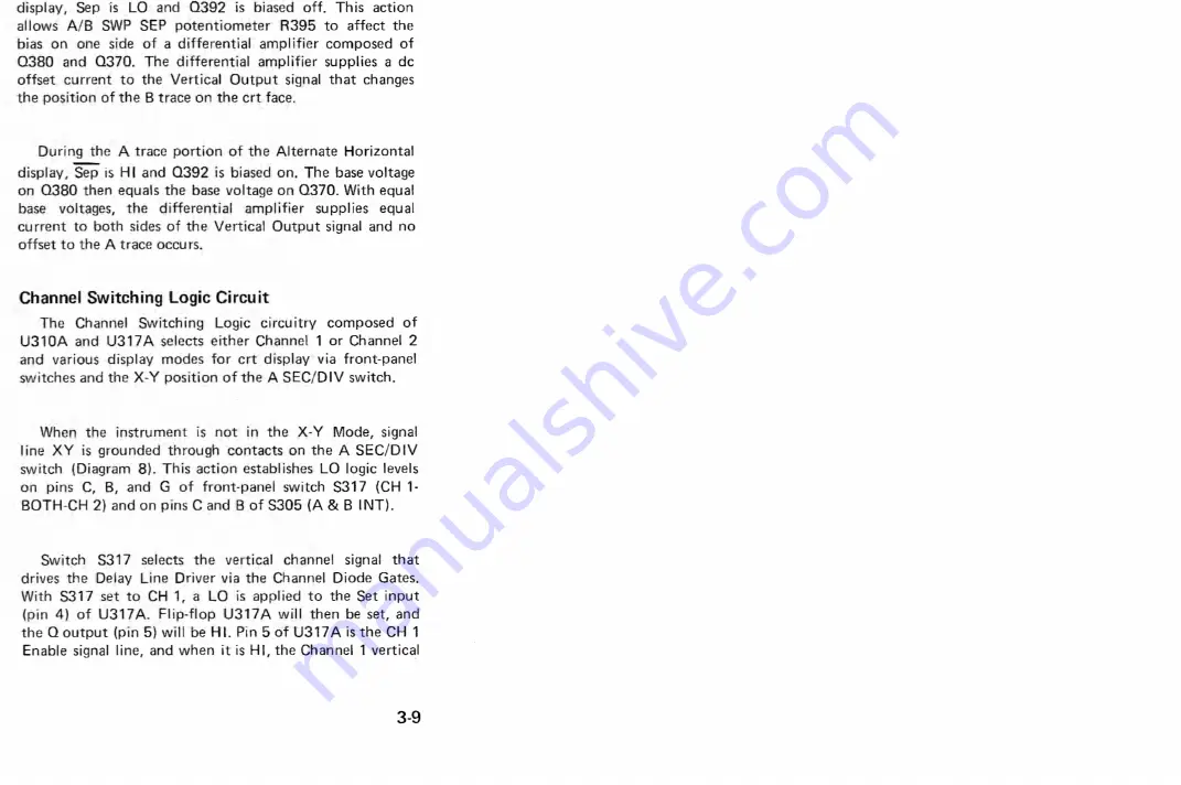 Tektronix 2215 Instruction Manual Download Page 65