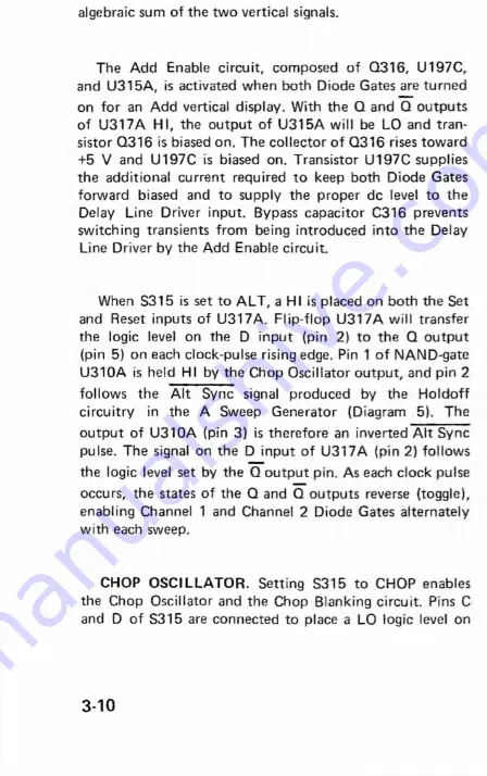 Tektronix 2215 Instruction Manual Download Page 66