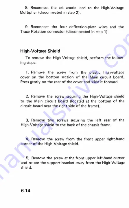 Tektronix 2215 Instruction Manual Download Page 192