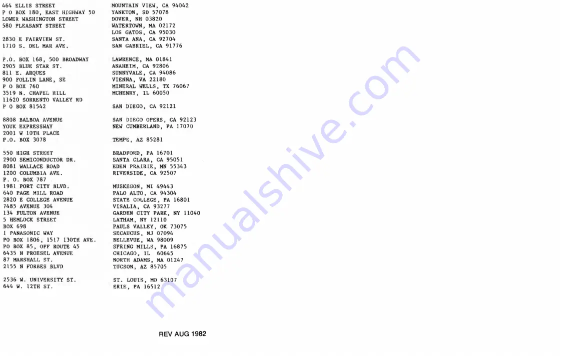 Tektronix 2215 Instruction Manual Download Page 209