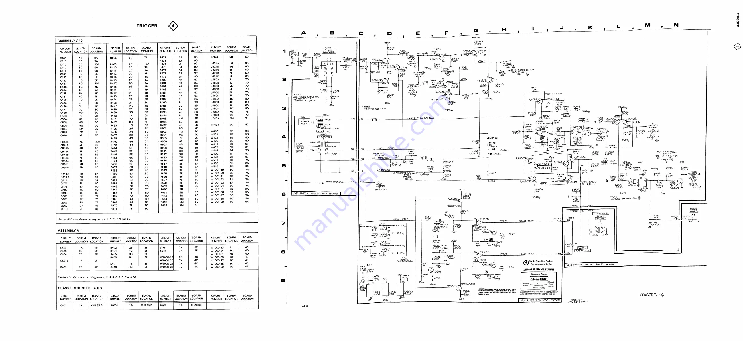 Tektronix 2215 Скачать руководство пользователя страница 271