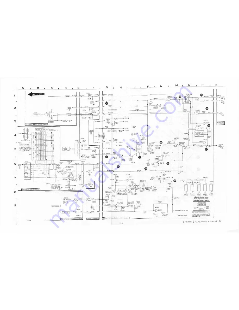 Tektronix 2215A Скачать руководство пользователя страница 173